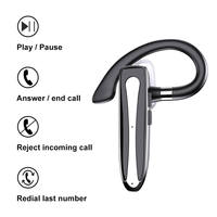 Nouvelle Version Étanche BT Réduction Du Bruit Voiture Conduite Écouteurs Écouteurs Sans Fil avec EarHook