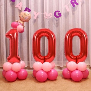 Foil Helium Number <b>Balloons</b> Digit <b>Balloon</b> 16/32/40inch Various Colors Foil Globos Birthday Party Foil Helium <b>Balloons</b> Decoration - Product Image 6