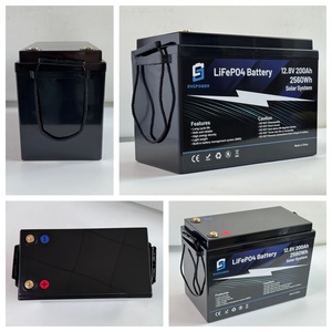 Сменная литий-железо-фосфатная (LiFePO4) батарея 12В 128В 200Ач 2560Втч, не требующая обслуживания, с длительным сроком службы, для автодомов и кемпинга - Product Image 2