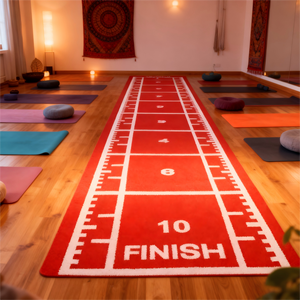 Suelo de gimnasio interior: alfombra de césped sintético PE personalizada de 15mm alfombra de césped <span class=keywords><strong>artificial</strong></span> de alta calidad para gimnasio - Product Image 3