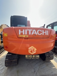 Excavatrice sur chenilles Hitachi ZX70 d'origine japonaise de 7 tonnes, d'<span class=keywords><strong>occasion</strong></span>, haute puissance de creusement, moteur et pompe, équipement de construction - Product Image 2