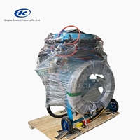 Machine de sablage électrique automatique, pot de sablage à sec avec compresseur et réservoir d'air pour le sablage