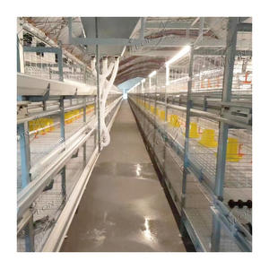 Yüksek kalite otomatik H tipi broiler kuş tavuk için tel örgü panelleri pil kanatlı kafes - Product Image 2
