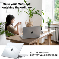 Casing Laptop Grosir Pabrik, Casing Keras Transparan untuk MacBook Pro/Air