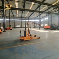 Batterie d'atelier de levage de moule hydraulique de petite grue mobile rechargeable enfichable pour l'atelier de boîte de vitesses de moteur de voiture école nouvelle utilisée