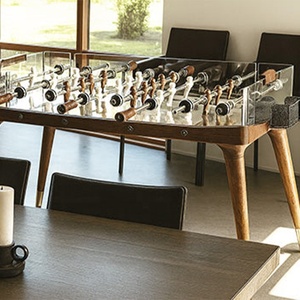 Baby <span class=keywords><strong>Foot</strong></span> pour Adultes <span class=keywords><strong>en</strong></span> Verre Cristal, Table de Football de Luxe <span class=keywords><strong>en</strong></span> Verre Moderne et Minimaliste pour la Maison, les Villas et les Clubs - Product Image 6
