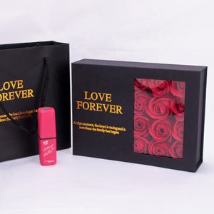 กล่องของขวัญสบู่ดอกกุหลาบพร้อมสร้อยคอรูปทรงลิปสติก ขายดีปี <span class=keywords><strong>2020</strong></span> เหมาะสำหรับเป็นของขวัญวันเกิด วันวาเลนไทน์ และวันแม่ - Product Image 3