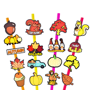 Productos mexicanos de México, vasos a granel con pajitas, cubierta de puntas de paja de silicona, cubiertas de paja de 10mm, accesorios para beber - Product Image 1