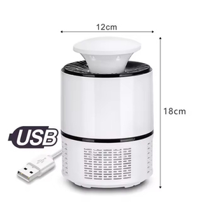 Lampe anti-moustiques élégante à LED bleue, faible bruit, en ABS, pour une utilisation intérieure de 20 à 50 mètres carrés - Product Image 2