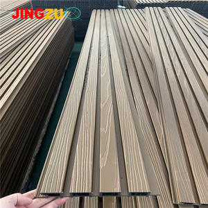 Panel de Revestimiento Exterior WPC de Bajo Precio del Fabricante, Tablero de Revestimiento Compuesto Ranurado, Resistente a los Rayos UV, Revestimiento <span class=keywords><strong>para</strong></span> Fachadas de Casas <span class=keywords><strong>para</strong></span> Decoración - Product Image 1