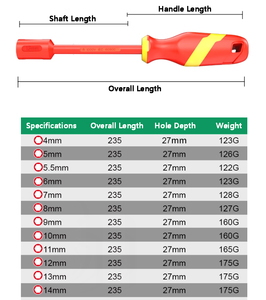 Cacciavite a presa profonda ad alta tensione per manutenzione automobilistica cacciavite a sacca per <span class=keywords><strong>elettricista</strong></span> - Product Image 6