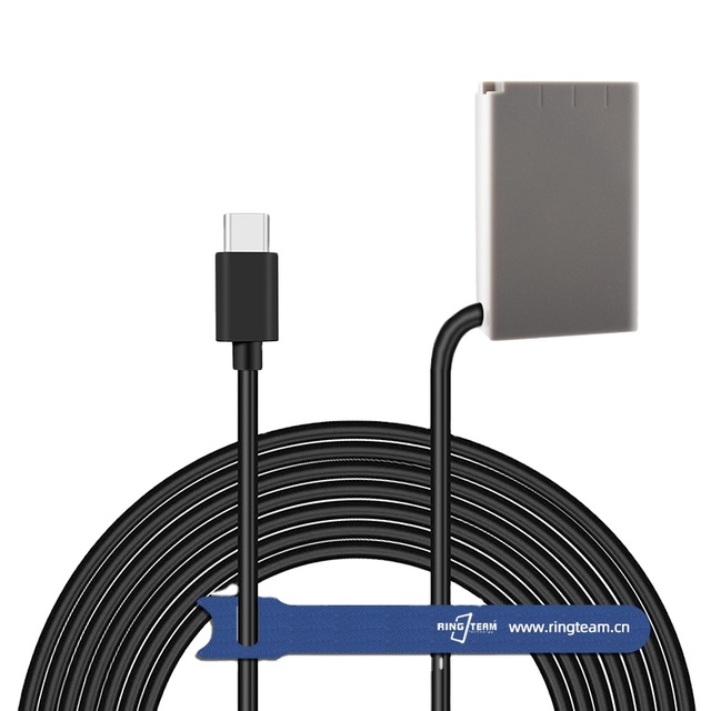 PD TYPE-C USB C Power Adapter to EN-EL24 Dummy Bettery EP-5F DC Coupler for 1 J5 1-J5 1J5 Digital Cameras