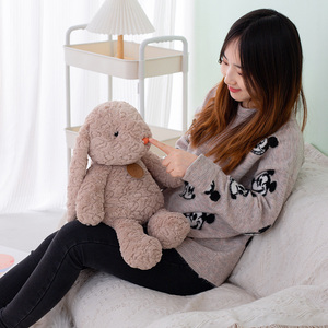 Conejito de Peluche con Orejas Caídas, Diseño Personalizado, Súper Suave, Relleno de PP, para Aliviar el Estrés - Product Image 6