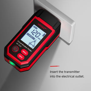 NOYAFA NF-824 Detector de Disyuntores y Enchufes GFCI con Detección de Voltaje NCV y Comprobador de Polaridad Eléctrica, Alta Precisión, 1 Año de Garantía - Product Image 4