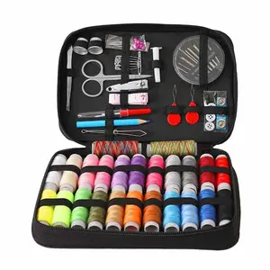 Kit de couture Portable pour voyage, ensemble de fils de voyage, 98 pièces