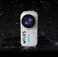 Caméra d'Action Sjcam C110 4K Haute Définition, Stabilisation Sportive Étanche pour Moto, Vélo, Drifting, Enregistrement de Surf