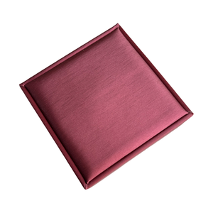 Boîtes de rangement pour bijoux en cuir PU <span class=keywords><strong>rouge</strong></span> de luxe personnalisées, boîtes d'emballage pour bagues, colliers, bracelets - Product Image 6