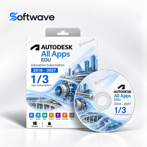 Assistance 24h/24 et 7j/7 Autodesk – Tous les logiciels 2027-2018 – Installation sur disque DVD (1/3 an) pour 3 PC – Outil de dessin et de conception assistée par ordinateur - Product Image 1
