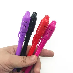 7 Warna UV Cahaya Sihir Spy Pen Tinta Tak Terlihat untuk Pesan Rahasia