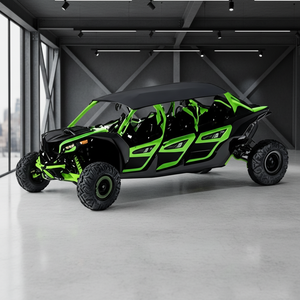 Voiture tout-terrain robuste chinoise à 6 places, 4 roues, 1500 cm³, à essence, type SSV <span class=keywords><strong>Jeep</strong></span>, avec de puissantes performances de montée en pente - Product Image 1