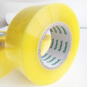 Cinta de Sellado Transparente de 4.5 cm, Amarilla, Fabricada a Máquina para Máquinas de Empaquetado, Impermeable, Origen Zhejiang - Product Image 2