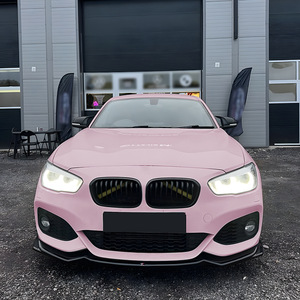 Bmw Front Grille Insert Single Line Double Line Black Abs Plastic For 1 Series F20 F21 Lci 2015 2019 - Product Image 3