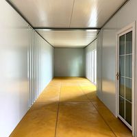 Kit de maison conteneurisée plate à assembler soi-même pour une construction rapide et des économies de coûts
