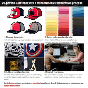 4 cappellini da Baseball in pelle Custom UGEAR Gorras ad alta frequenza 5 pannelli cappellini da Baseball con logo personalizzato cappellini Snapback per gli uomini - Product Image 5