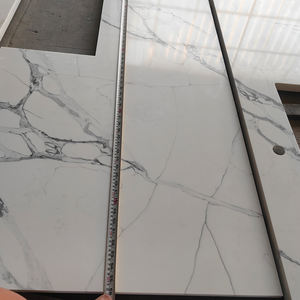 Losas Grandes de Cuarzo Modernas Goldtop, Losas de Terrazo Paonazzo Verona para Pisos, Encimeras, Lavabos, Paredes de Villas - Product Image 6