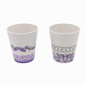 Maceta de Plástico <span class=keywords><strong>con</strong></span> Diseño Vintage de <span class=keywords><strong>Lavanda</strong></span> e Impresión UV 3D, Elegante Maceta Floral para Jardín Interior y Exterior - Product Image 4