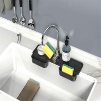 Tapis de séchage en silicone de style américain, écologique, personnalisable, anti-éclaboussures, pour cuisine et salle de bain, avec drainage pour robinet – Vente chaude OEM/ODM