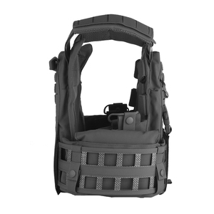 WOSPORT portador de placa de nailon LG4 funcional múltiple con placa frontal reemplazable MOLLE Chaleco de pecho accesorios de caza - Product Image 3