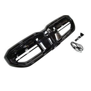 G60 nướng ABS bóng đen phía trước nướng M5 phong cách tự động phần cho BMW 5 loạt G60 G68 2024 + G60 wiht LED nướng - Product Image 3