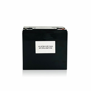 Maßgefertigter Wiederaufladbarer 12V LiFePo4 Akku AS12.8V 24Ah Lithium LFP Batterie mit Batteriegehäuse für Straßenbeleuchtung - Product Image 1