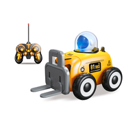 Camion d'ingénierie RC Astronaut 49Mhz 4CH de Bemay Toy avec construction en plastique pour enfants - Systèmes radio