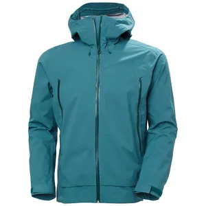 Erkekler için özelleştirilmiş hafif rüzgarlık dağ su geçirmez ceket açık toptan yumuşak yüzeyli ceket