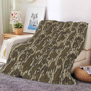 Couverture en peluche douce et chaude à imprimé vache camouflage animaux de la ferme occidentale, idéale pour la maison, la voiture, l'avion, les voyages et le camping (vente en gros) - Product Image 2
