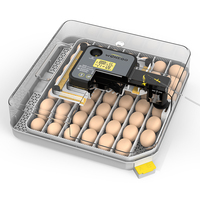 Vente directe usine – Incubateur entièrement automatique de haute qualité à température contrôlée pour 48 œufs (oie, poulet, canard) – 98 % de taux de hatching