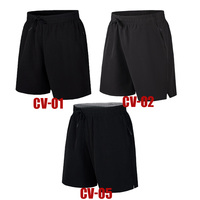 Shorts de course pour hommes, vêtements de sport pour la musculation, entraînement physique, polyester, shorts de sport pour la salle de sport