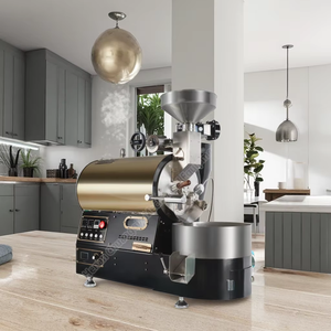 중국산 커피 로스터 판매 미니 2kg 소형 가스 커피 로스터 - Product Image 1