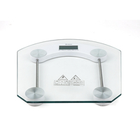 Báscula de peso corporal digital electrónica de bajo precio de vidrio personal Báscula corporal de baño