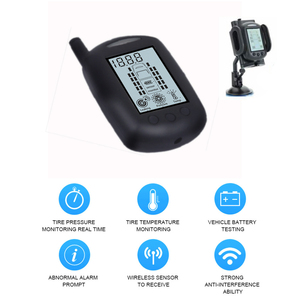 <span class=keywords><strong>Tpms</strong></span> de 6 ruedas sin conexión de cable, <span class=keywords><strong>Universal</strong></span>, RF, inalámbrico, puede combinar hasta 22 neumáticos, <span class=keywords><strong>TPMS</strong></span> de camión manual con sensores externos - Product Image 5