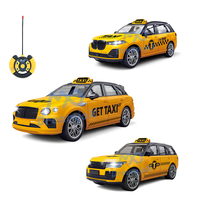 RCC0101CT DreamjoX Scale Novelty Innovative 1:16 27MHz RF RC R/C Radio Remote Control Controlled Taxi Cab Toy Car Vehicle