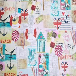 <span class=keywords><strong>Tissu</strong></span> en cuir synthétique tricoté 0.75mm, avec impression personnalisée, pour sac - Product Image 3