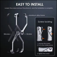 Étui de téléphone portable antichoc en alliage d'aluminium de luxe avec pierres précieuses pour 17/16 Pro Max/15/14 Plus/13 sans cadre