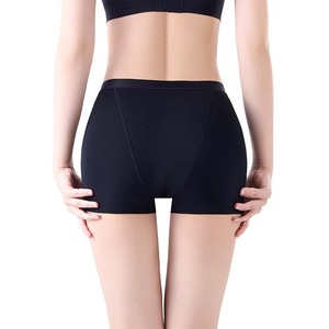 Mutande Mestruali a 4 Strati, Boxer per Flusso Abbondante in Bambù, Pantaloncini di Sicurezza ad Asciugatura Rapida per Ciclo Femminile - Product Image 4