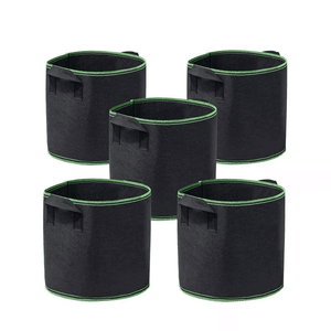 Sacs de semis de pépinière en tissu non tissé, Pots en tissu de pépinière pour légumes, fleurs, myrtilles, arbres - Product Image 3