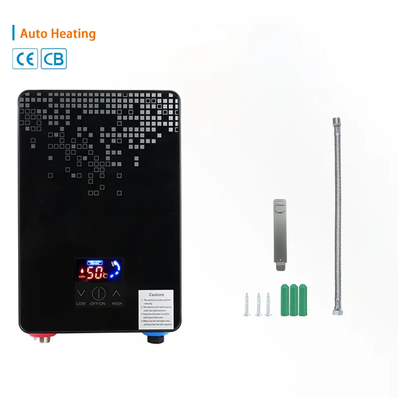 competitive price intelligent low watt instant electric water heater heating element for shower kitchen bathroom under sink