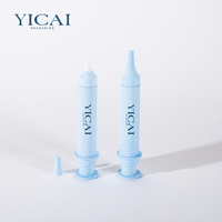 Remplisseur de rides de luxe 10ml presse torsadée cosmétique sans air sérum raffermissant les yeux lifting instantané crème seringues bouteille