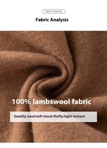 Sciarpa di Lusso in Lana <span class=keywords><strong>25</strong></span>: Tinta Unita, Morbida, Traspirante, Elegante, Unisex, Lunga, con Frange, Calda, Accessorio Invernale per Uomini e Donne, Ideale per Coppie - Product Image 6